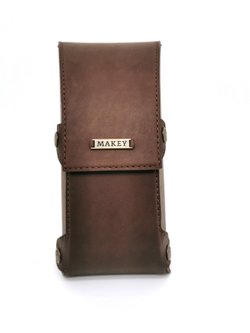 Футляр для очков «Макей». Цвет коричневый