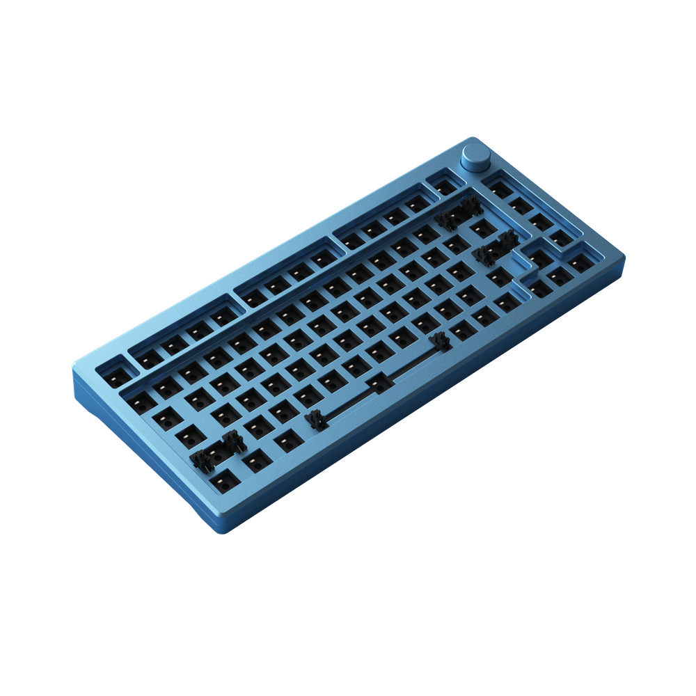 DIY набор корпус Игровой Клавиатуру AKKO MOD 007 DIY kit,  USB+RGB+HOT-SWAP/SKY Blue
