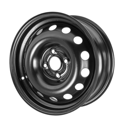 Диск штампованный R15 6J 4x100/56.6 ET45 GANZ Black GRN15033