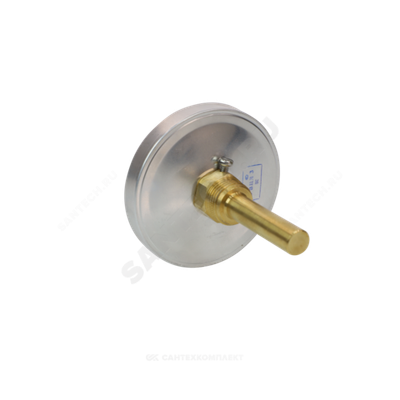 Термометр биметаллический осевой Дк80 160С L=80мм G1/2" ТБ80 Метер