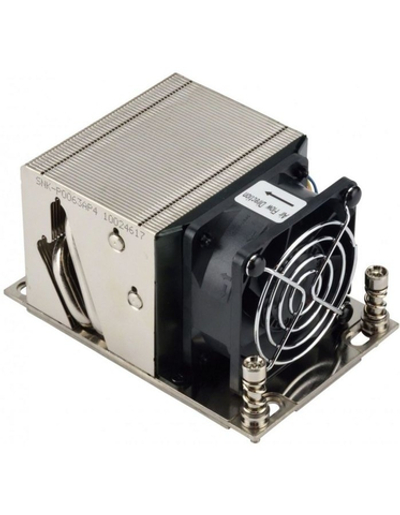 Supermicro SNK-P0063AP4 Охладитель процессора активный {2U(+) Active CPU Heat Sink for AMD SP3, 8400 rpm, 52 dBA, 117x78.6x64 mm}