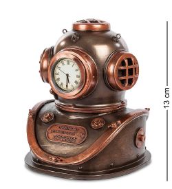 WS-384 Часы в стиле Стимпанк «Водолазный шлем»