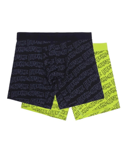 Мужские трусы-боксеры Fucking Awesome Stamp Logo Two Pack 3M/Black 3M/Yellow