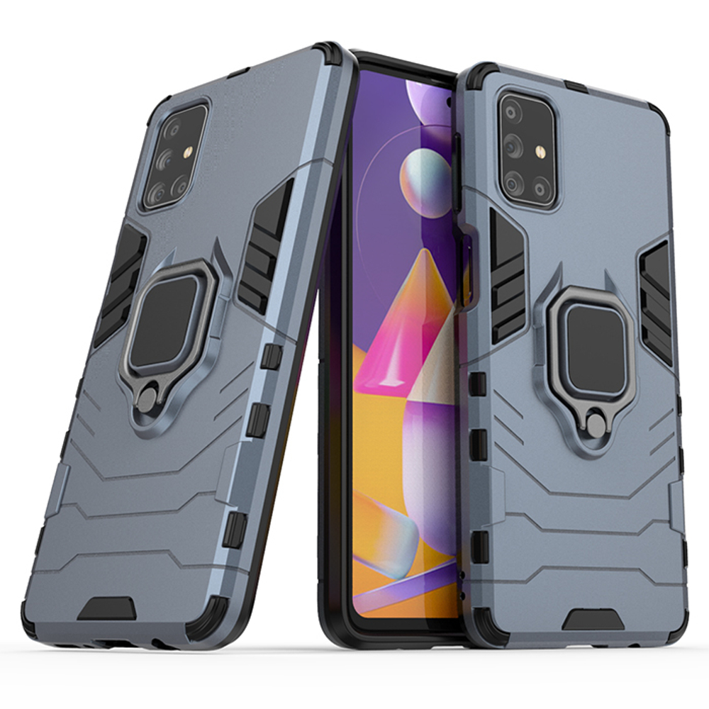 Противоударный чехол с кольцом Panther Case для Samsung Galaxy M31s