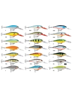 Воблер RAPALA Shad Rap 07, 7см, 8гр, цвет ROHL