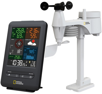 Метеостанция Bresser «5 в 1» с цветным экраном
