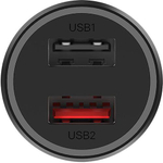 Автомобильное зарядное устройство Xiaomi мощностью 37 Вт (2 USB-A) (версия Global)