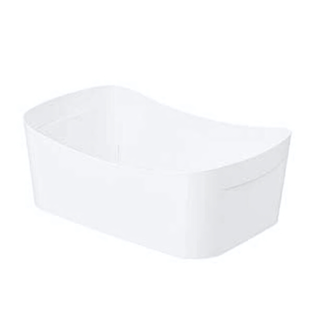 Корзинка универсальная "Poplar" 2,7л, 240х165х90мм (светло-серый)