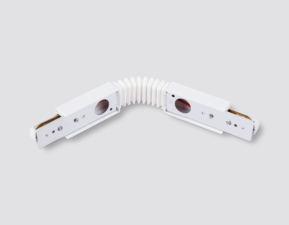 GL7175 WH белый коннектор гибкий для однофазного шинопровода Standard 220V NEW 285*35*20