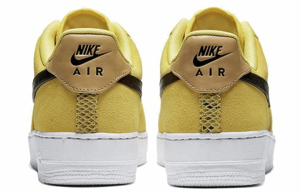 Кроссовки Nike Air Force 1 Low Yellow Snakeskin