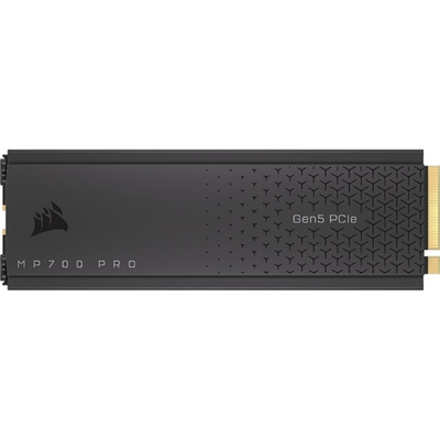 Твердотельный накопитель SSD 4TB Corsair MP700 PRO, M.2, PCI-E 5.0 x4, TLC 3D NAND (R/W - 12400/11800 MB/s) with Air Cooler