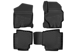 Коврики в салон для TOYOTA Sienta (II) (4WD) 2015- Компактвэн, правый руль, 4шт. (полиуретан) ELEMENT3DA36146210K