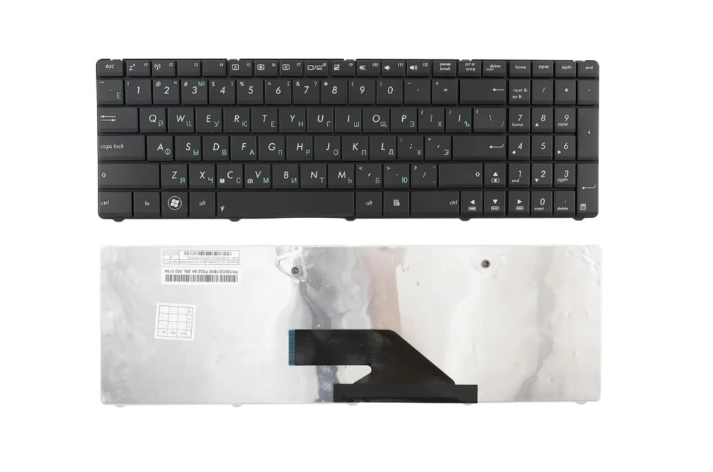 Клавиатура для ноутбука Asus K75, A75, X75, F75 черная
