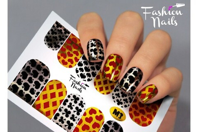 Слайдер-дизайн Fashion Nails Арт.M3