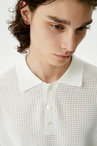 Молочная футболка-поло Laine