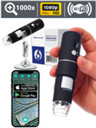 Беспроводной цифровой Wi-Fi микроскоп Dewang CSW02 1000Х трихоскоп