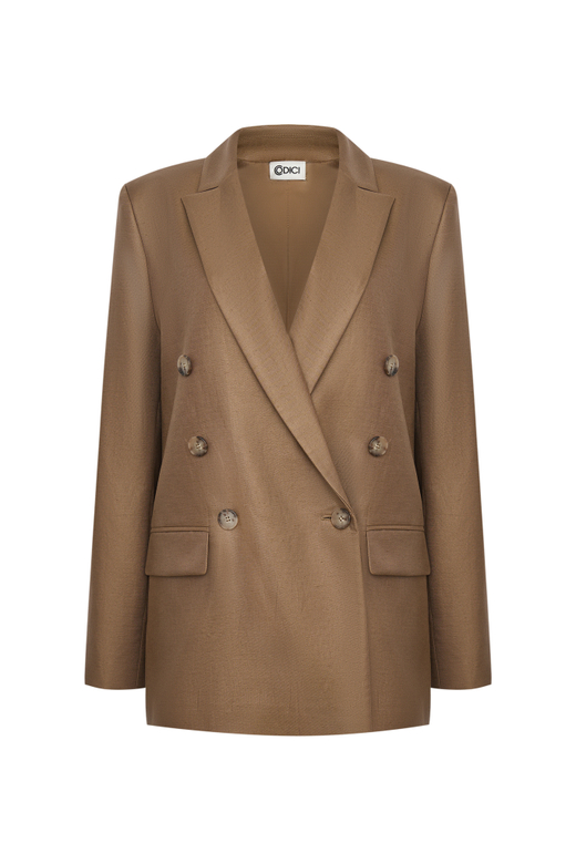 Льняной жакет