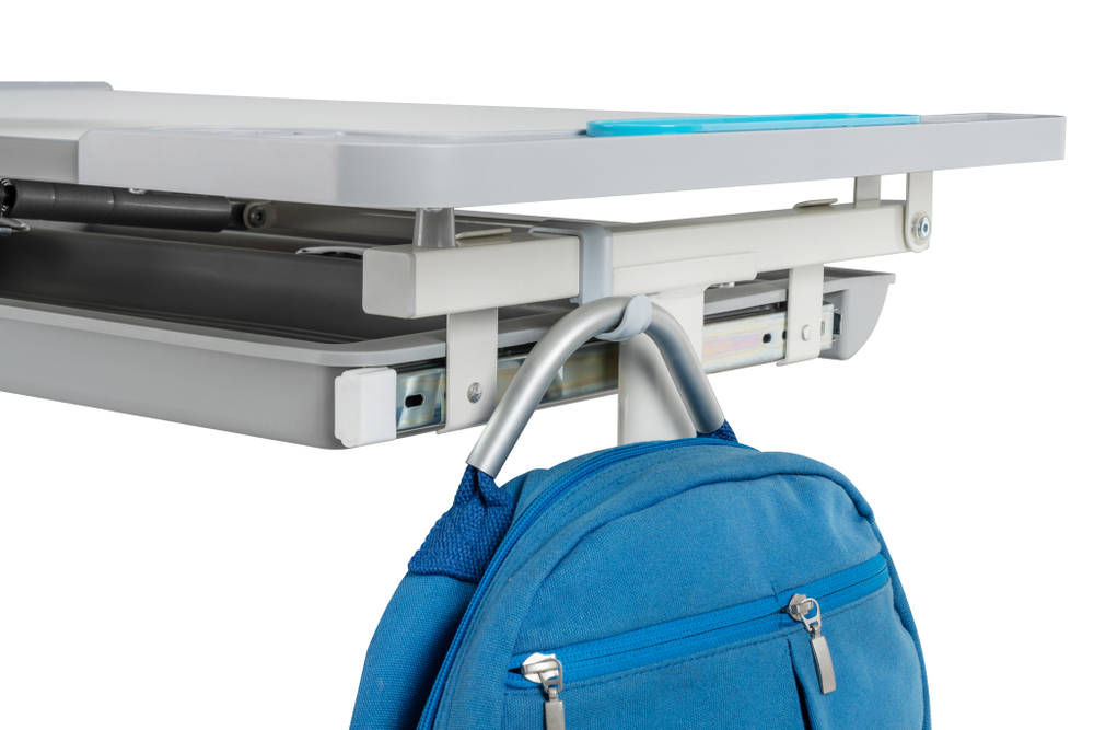 Комплект растущей детской мебели Fundesk Littonia парта + стул + выдвижной ящик + подставка + лампа