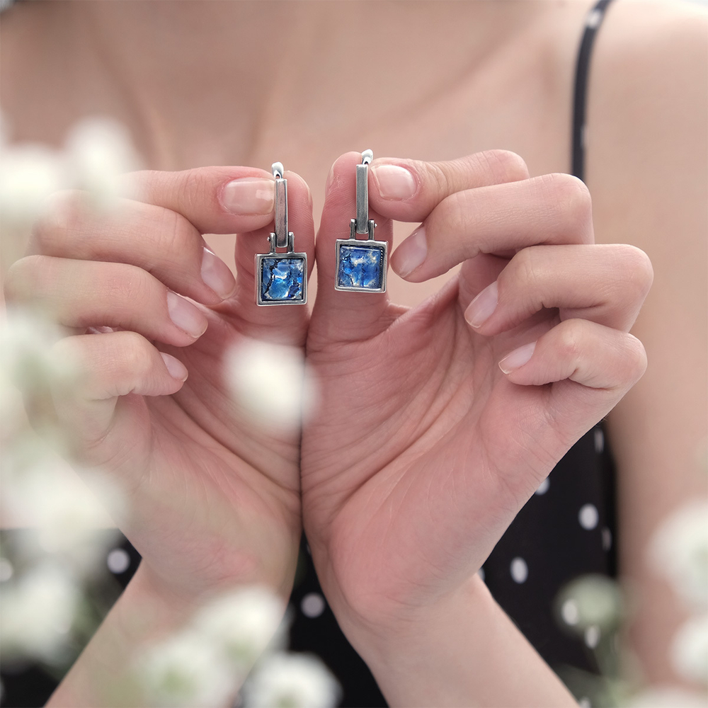 "Альнилам" серьги из коллекции "Тайны вселенной" от Jenavi