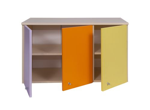 Антресоль для шкафа   "Краски" 3 секции