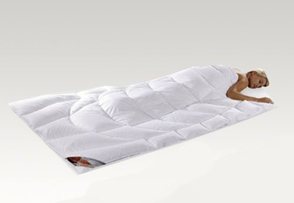 Одеяло пуховое очень легкое 200х220 Kauffmann Cocoon Австрия вид