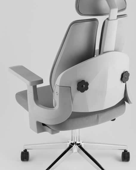 Кресло офисное TopChairs Kineo серый