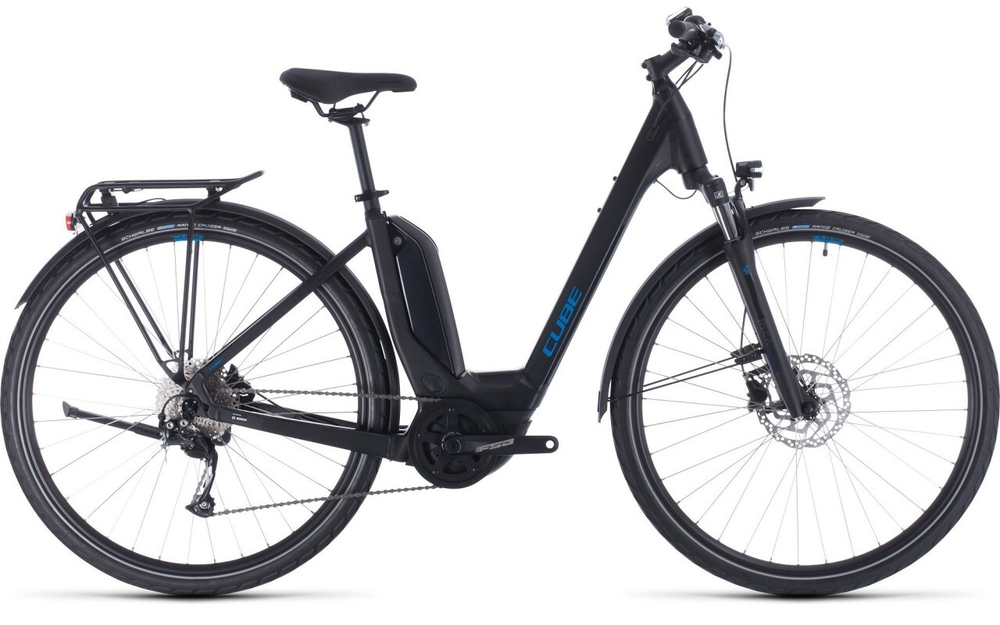 Велосипед CUBE TOURING HYBRID ONE 400 (2020) Easy Entry