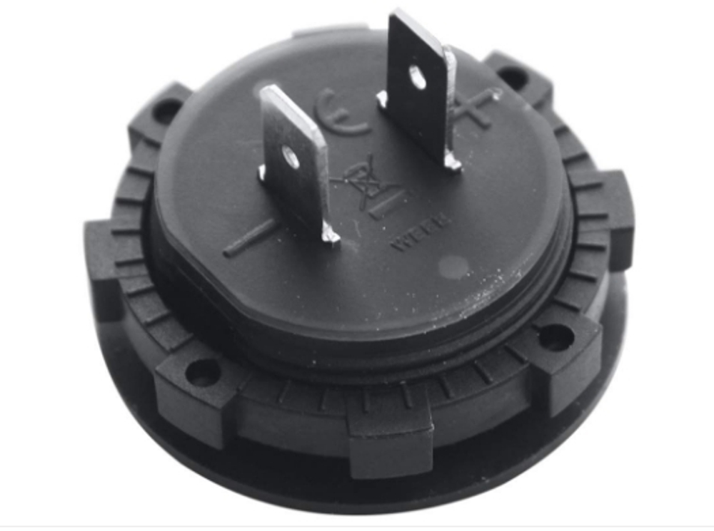 Вольтметр РИФ врезной цифровой 12В