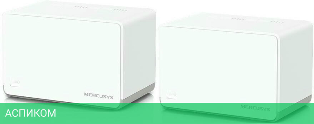 Wi-Fi система Mercusys HALO H70X 2-pack
