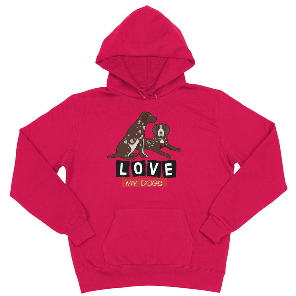 Толстовка "Курцхаар Love"