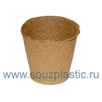 Торфяной горшочек 60*60 круглый (комплект 400 шт)