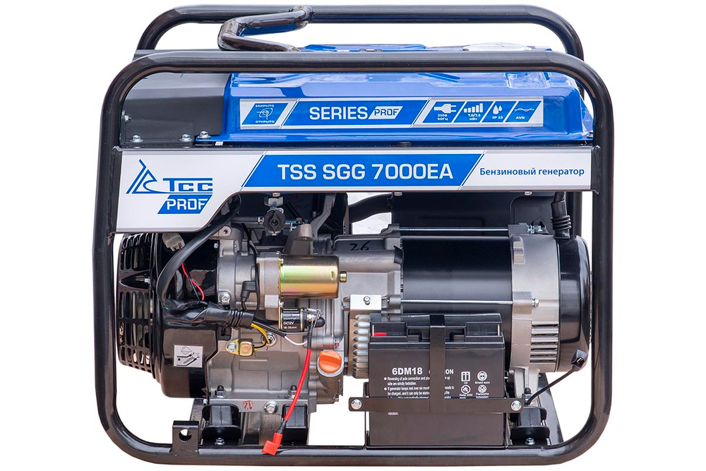 Генератор (7 кВт) TSS SGG 7000EA бензиновый