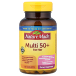 Nature Made, Multi For Her 50+, 90 таблеток