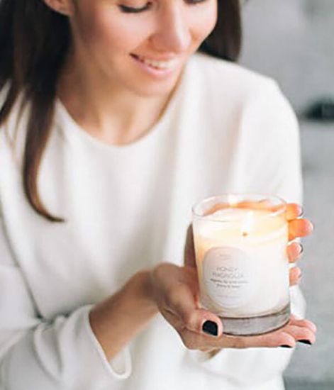 Honey Magnolia, свеча Natural Math, Kobo Candles