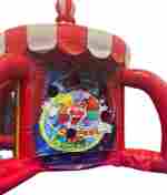 Надувной дартс «Цирковой дартс» на подкачке, диаметр 5 м, размер 5×5×5 м