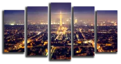 Модульная картина "Ночной Париж"