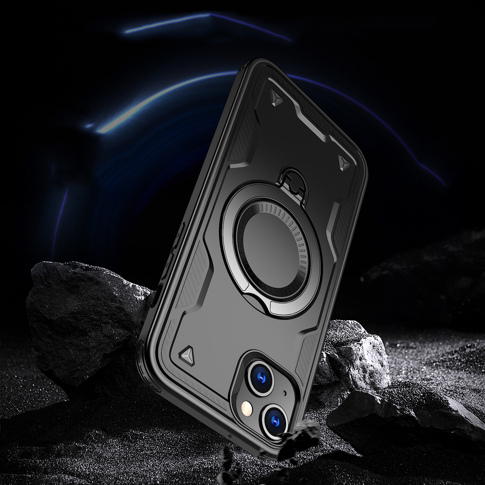 Чехол Magneto Case с кольцом для iPhone 15 Plus