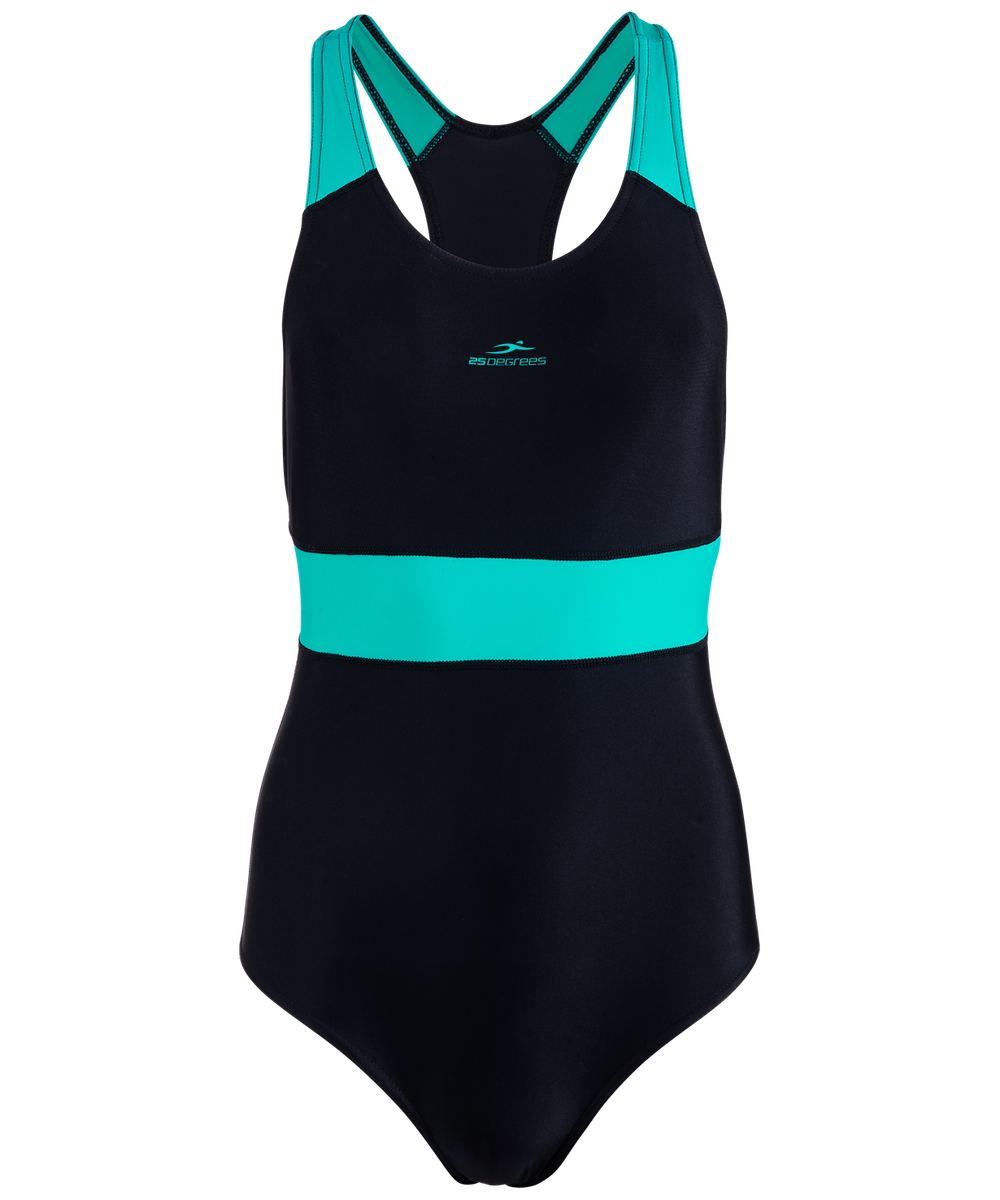 Купальник для плавания Triumph Black/Green, полиамид