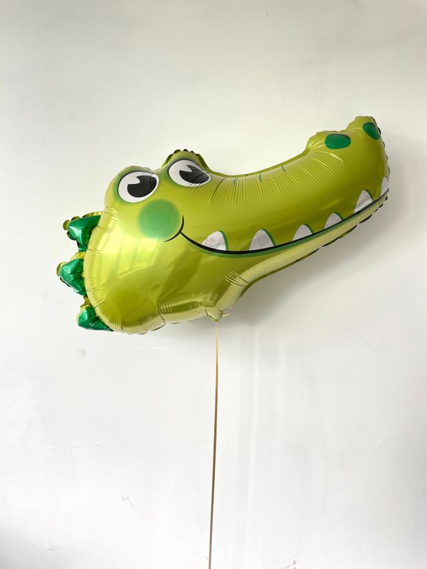 F Шар фигура "Крокодил милый голова" 31"/79 см (БГ-35)