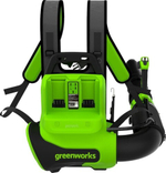 Воздуходувка аккумуляторная GREENWORKS 2408107 40V, ранцевая без АКБ и ЗУ