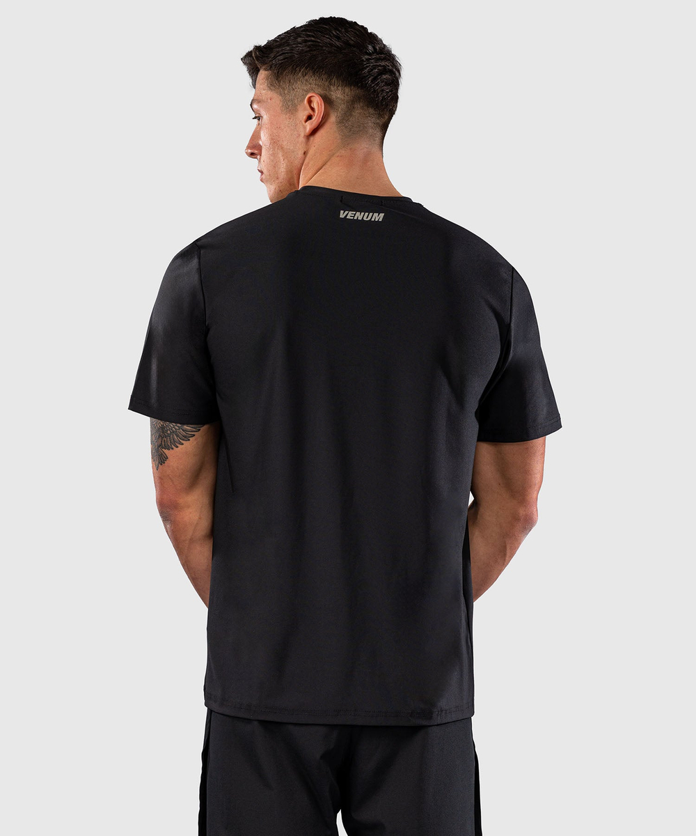Футболка спортивная Venum Lazer Black/Grey
