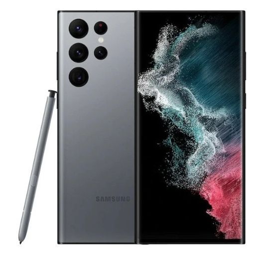 Смартфон Samsung Galaxy S22 Ultra  12/256 ГБ , графитовый