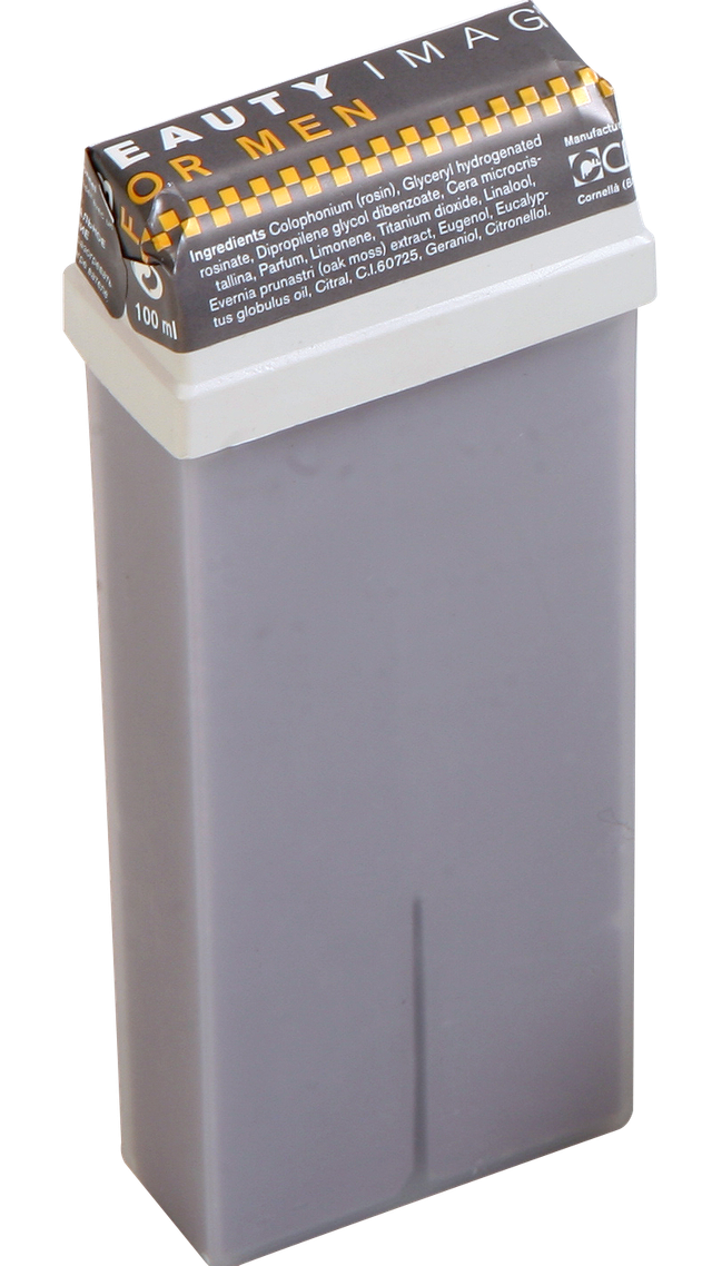 Кассета с воском и роликом - Серый (мужской)