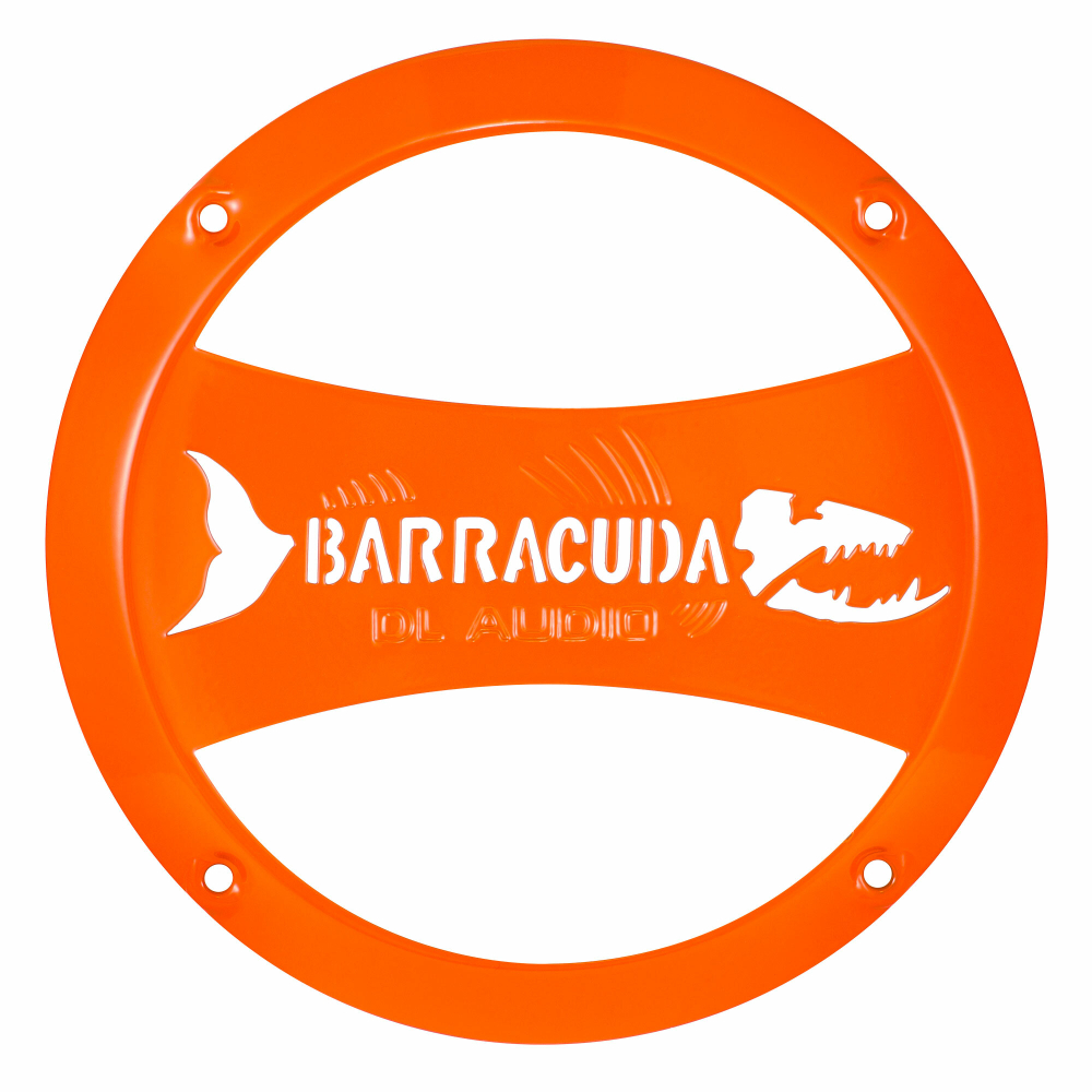 DL Audio Barracuda 165 Grill Orange | Защитная сетка (гриль) для динамиков 165 мм. (6.5") – купить за 750 ₽ | 2 Колонки.Ру - Гипермаркет автозвука