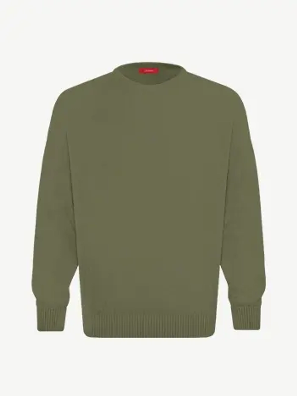 Джемпер оверсайз из хлопка