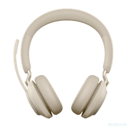 Jabra Evolve2 65 Stereo UC USB-C беспроводная гарнитура бежевая с док-станцией ( 26599-989-888 )