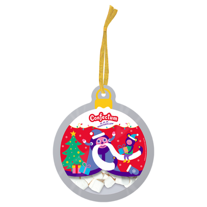 Маршмеллоу «Confectum Winter» с ароматом пломбира, 15 гр х 16 шт