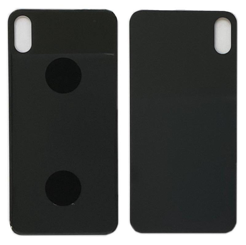 Задняя крышка для Apple iPhone Xs Max Серый (широкий вырез под камеру) - Премиум