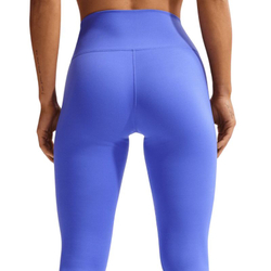 Женские леггинсы Nike One Seamless Front High Waisted Full Length - sapphire/white