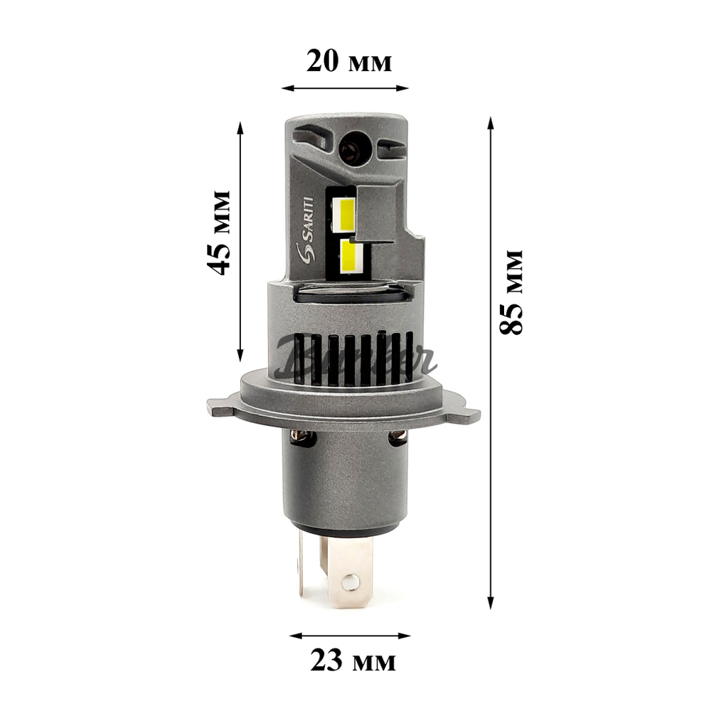 Светодиодная автолампа Sariti V2 H4 5500K,12V